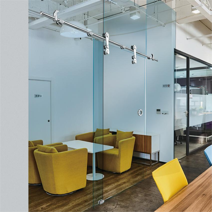 Bestselling Durable Apartment Bathroom Glass Sliding Door Hardware Manufacturer