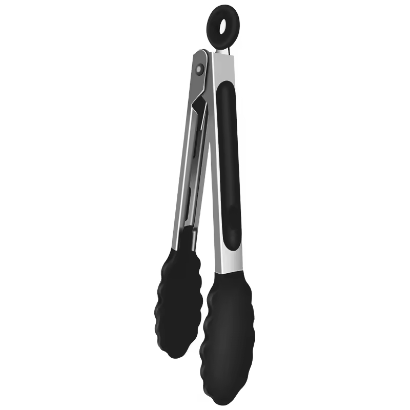 Multi-Functional Kitchen Cooking Tools Silicone Tong Yang Body Parts for BBQ Bread Buffet Korean Tongs Red Steak Tongs