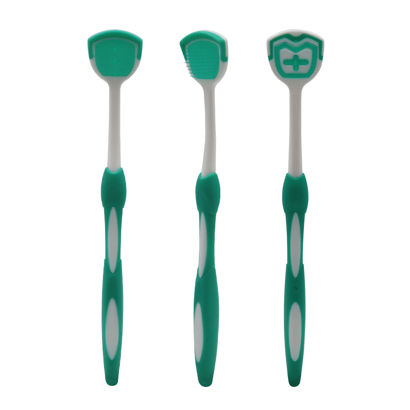 High Quality Nano Soft Bristles Tongue Scraper Tongue Cleaning