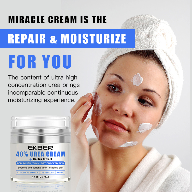Customize Logo Women Skin Treatment Skin Repair Cream Vitamin E Moisturizing Urea Cream