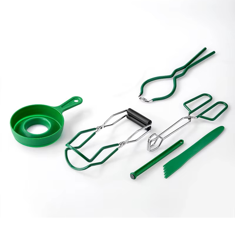 Hot 6 Piece Canning Kit Include Jar Lifter Canning Funnel Canning Tongs Lid Lifter Bubble Popper