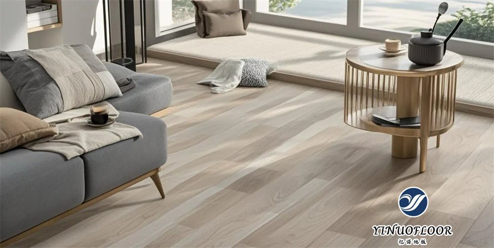 Laminate Flooring for Living Rooms with 3D Embossing and Realistic Wood Grain Feel