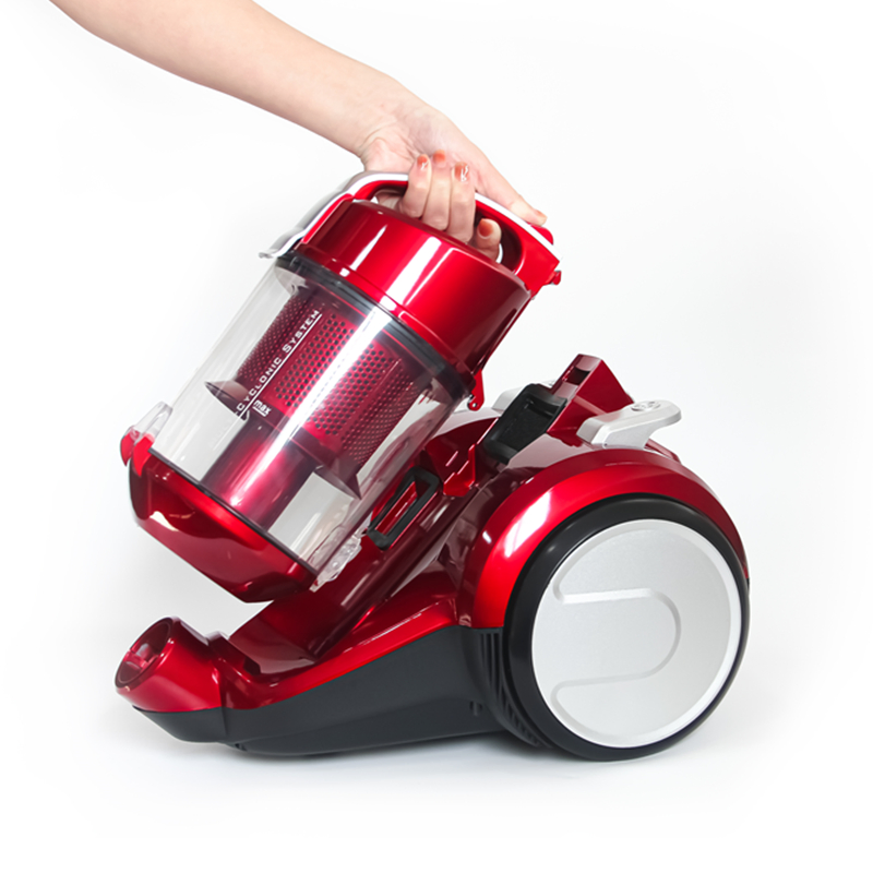 1400W Canister Vacuum Cleaner Bagless 5m Cable Length for Home Carpet Using