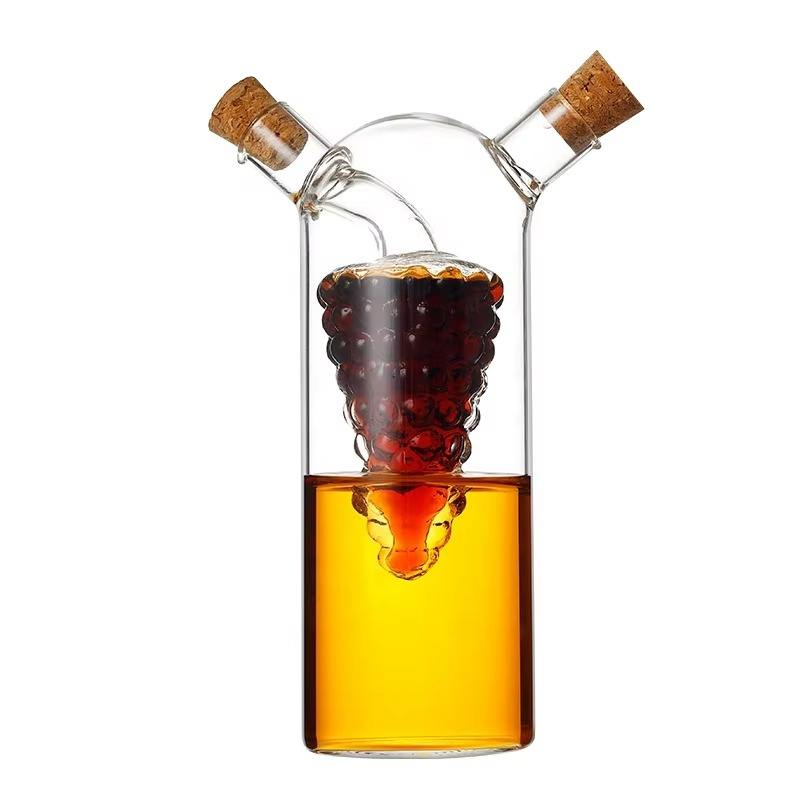 Best Seller High Quality Glass Oil and Vinegar Bottle Kitchen Multifunction Pot with Custom Logo