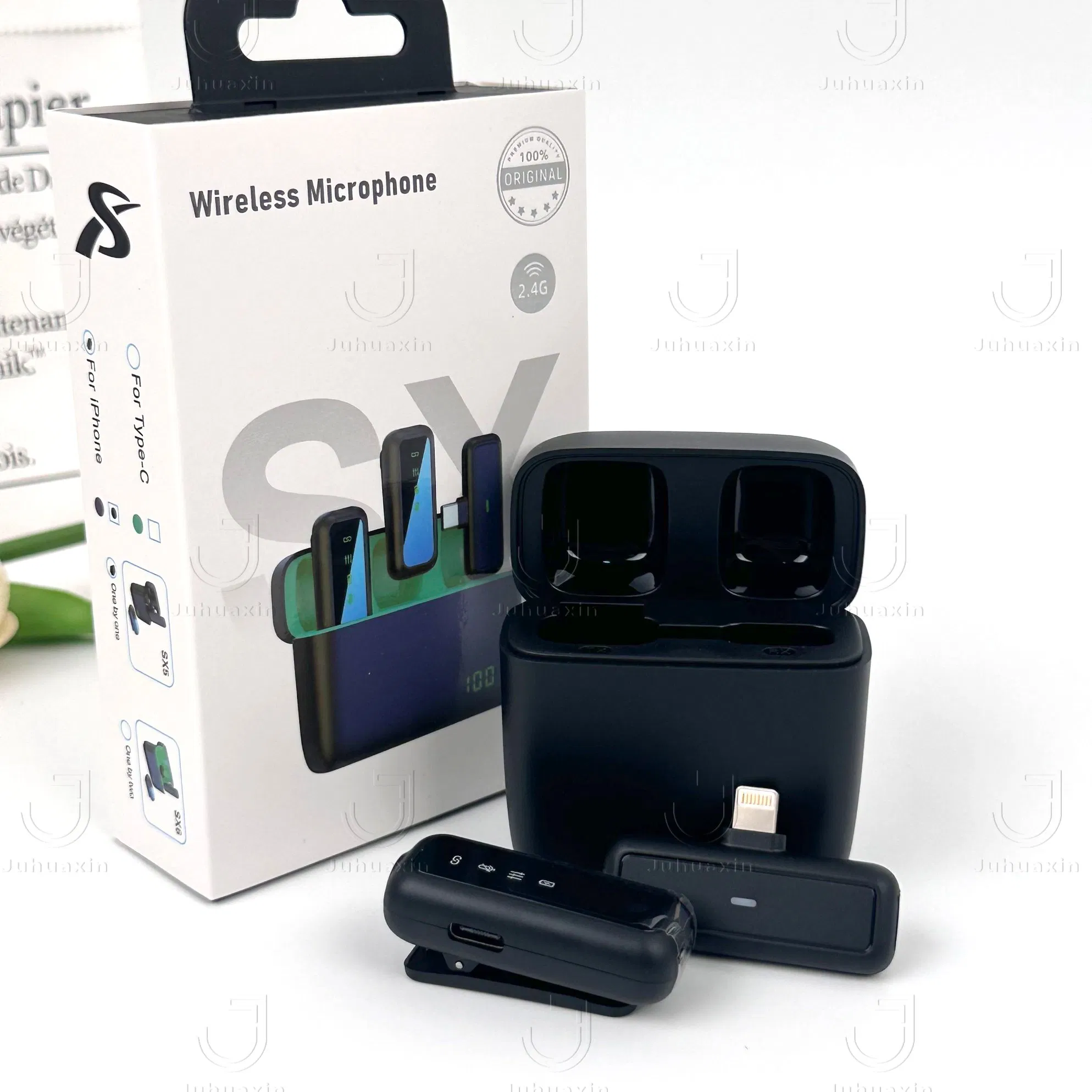 2025 Factory Price Discount Price Wireless Microphone with Loud Sound Qualit No Jamming Clear Sound Quality Micró Fono Inalá Mbrico for Teachers