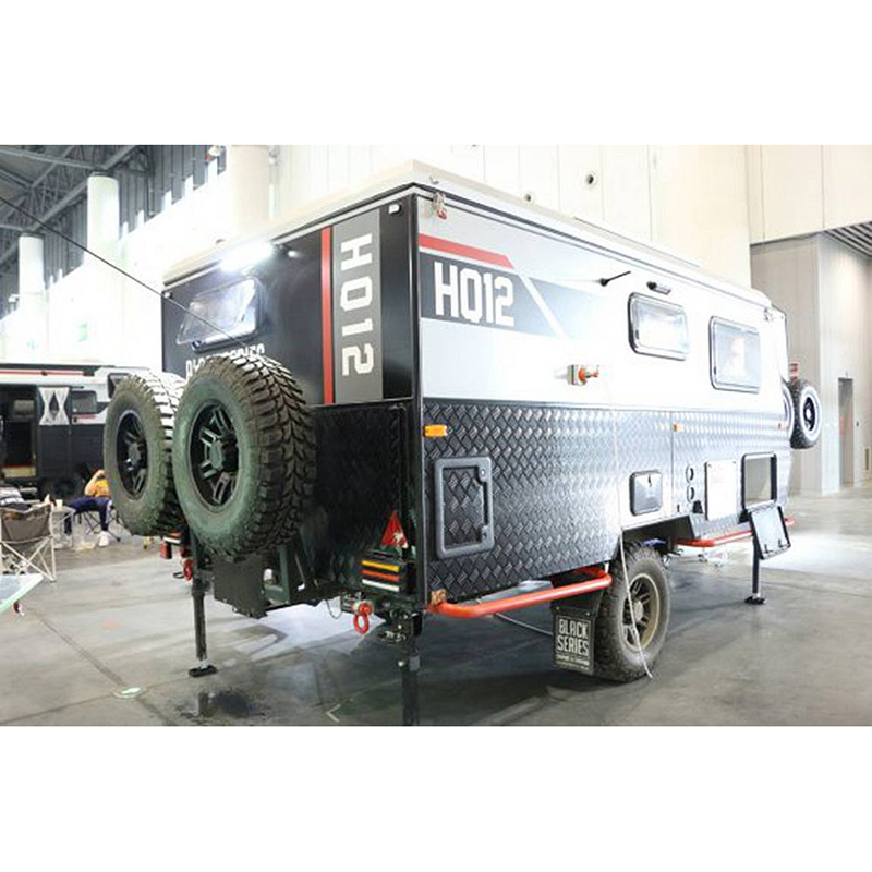 RV Camper Offroad Camper Trailer with Bunks Caravan Luxury Family Hybrid Caravan Bunks