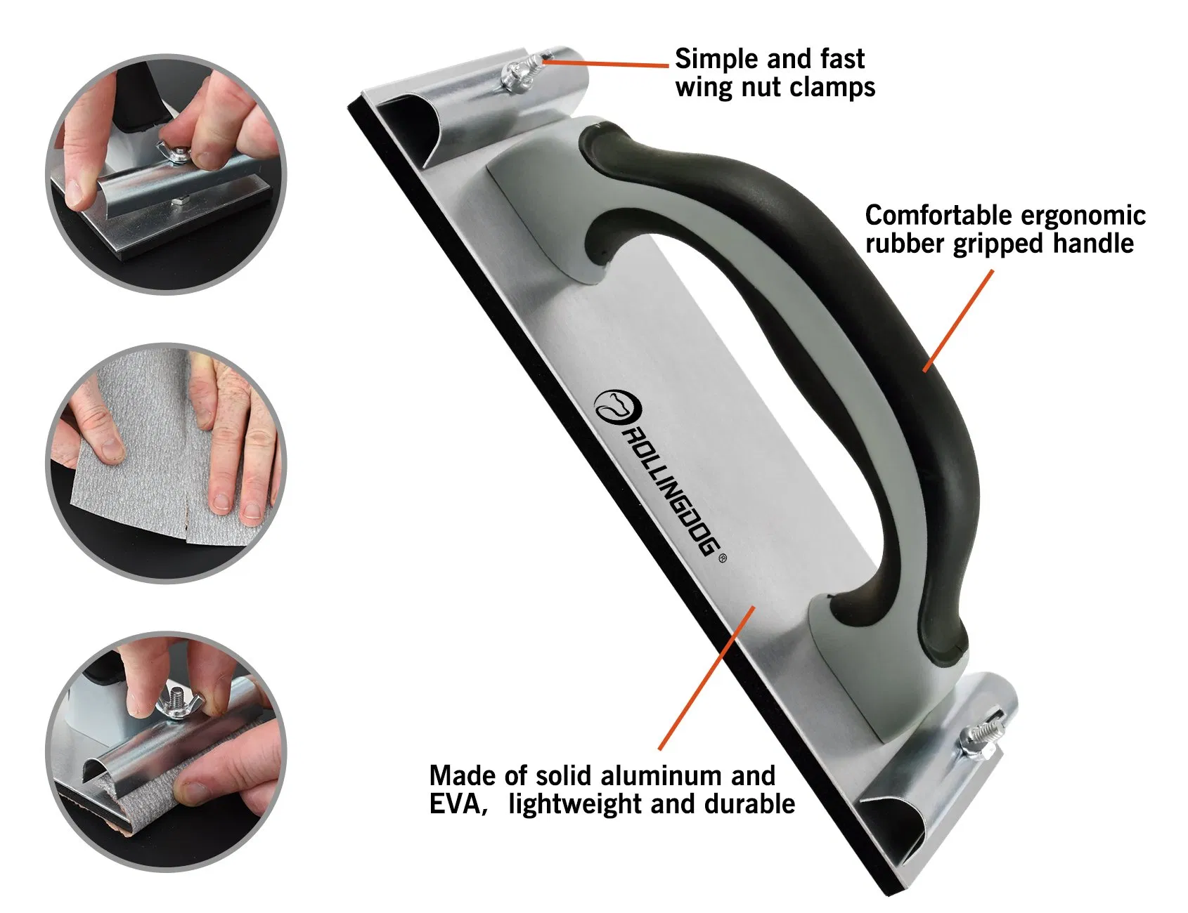 Rollingdog-Standard 50493 Hand Wall Sander