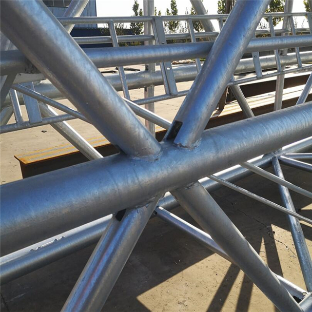 SB076 Heavy Duty Jumbo Steel Column Truss For Construction Material
