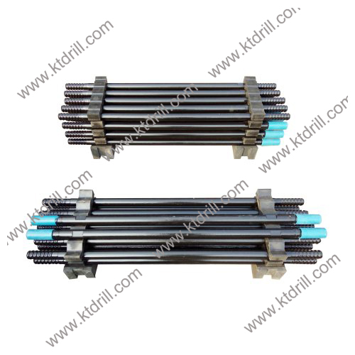 T45 (1800mm 3050mm 3660mm 4270mm) Thread Speed Foundation Drilling Tools Drill Rod