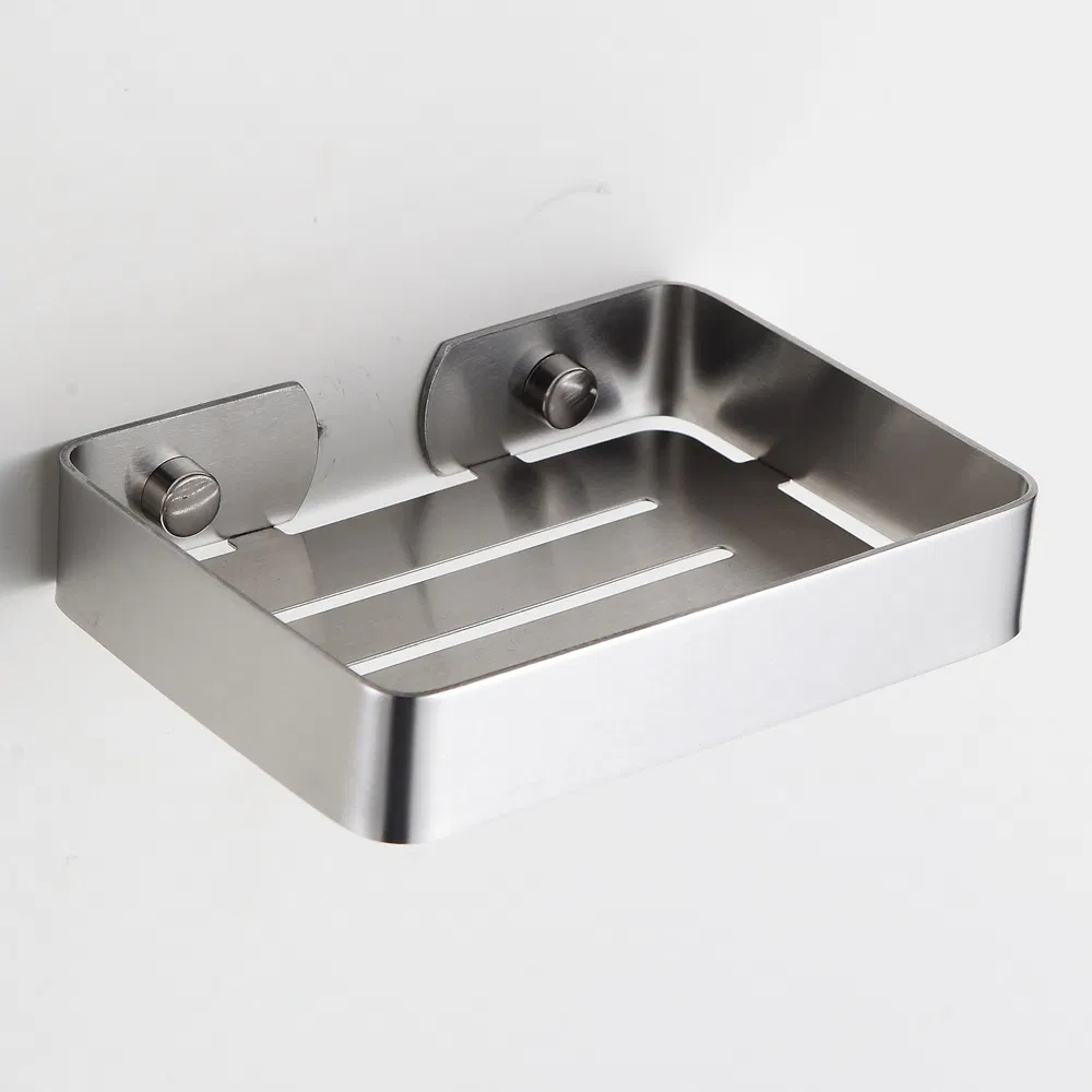 Мыльница настенная из нержавеющей стали Brushed Nickel