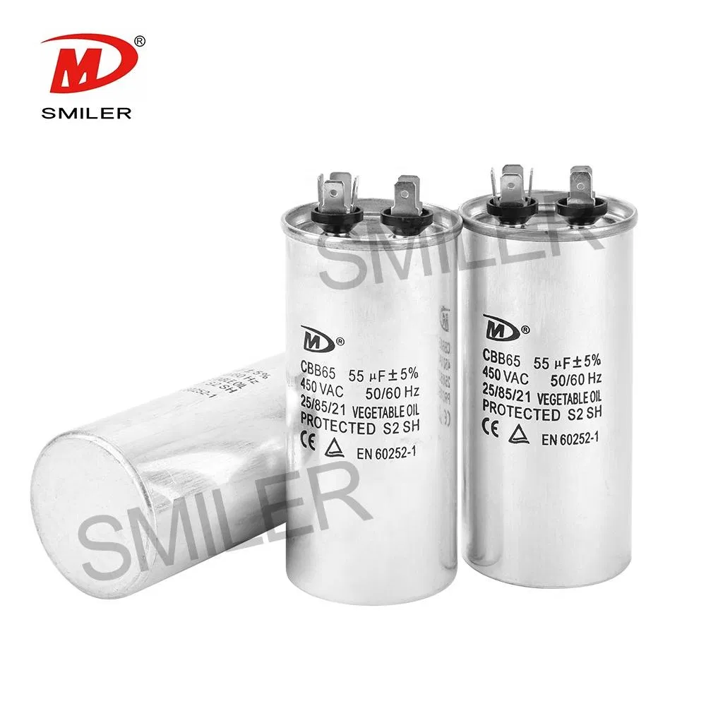 Cbb65 450V 50UF+5 60UF+5 AC Capacitor Sh Capacitor Airconditioner Capacitor