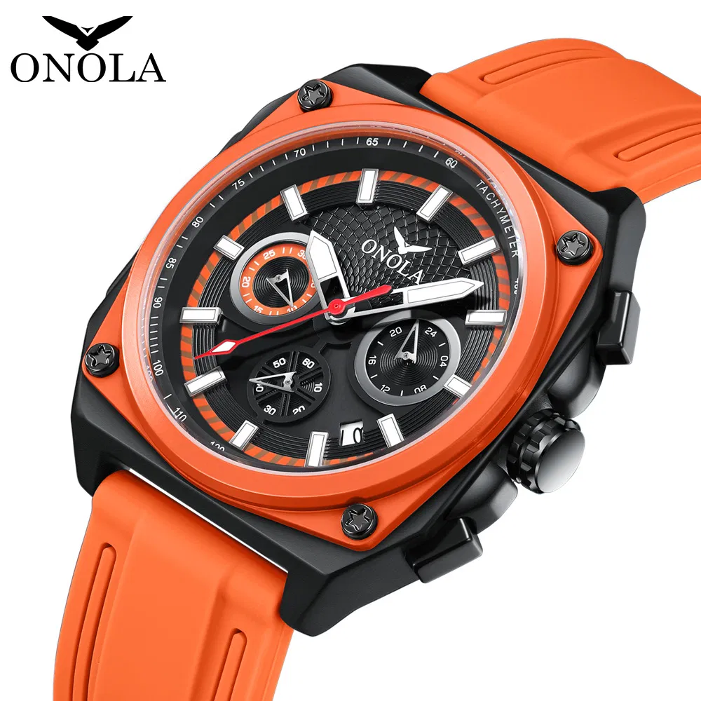 Onola 6847 Hot-Selling Neutral Waterproof Calendar Men's Multi Functional Quartz Watch