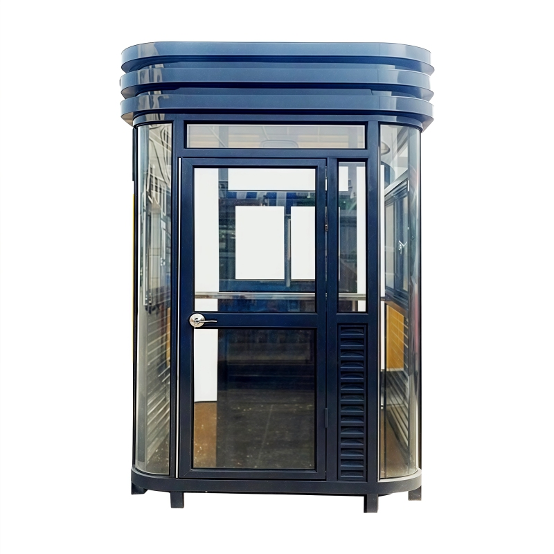 1.2m/1.5m/2m/2.5m Outdoor Steel Frame Luxury Modular Mobile Modern Portable Prefab Sentry Box for Prefabricated Kiosk Security Guard Houses