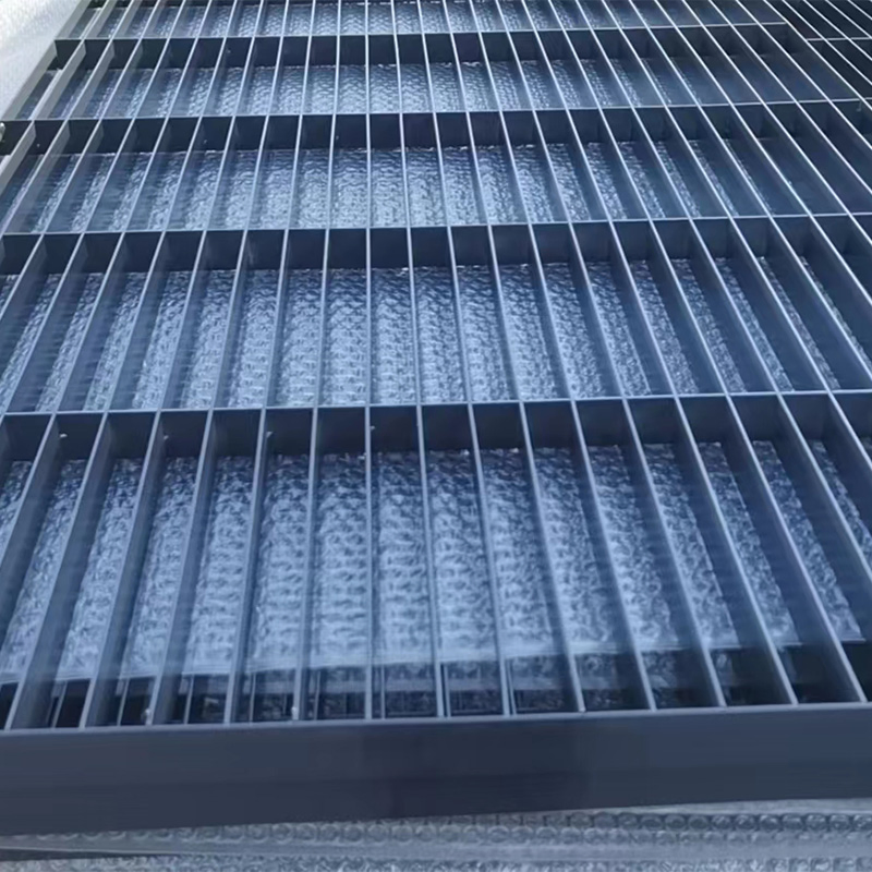 Customized 33×11 Plug-in Foot Pedal Bent-Edge Steel Grating Panel