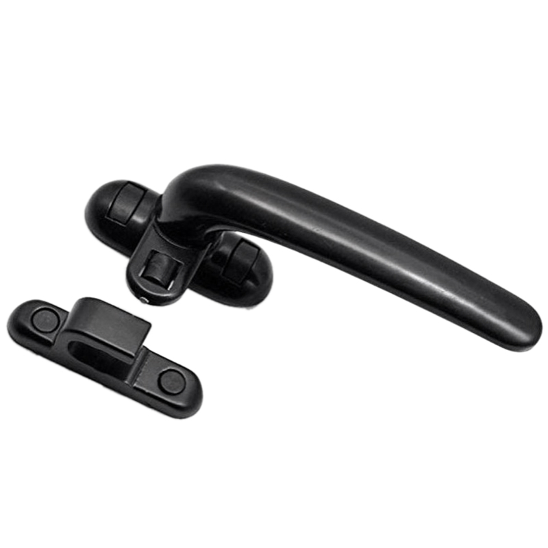 Matte Black Durable Casement Window Handle Lock