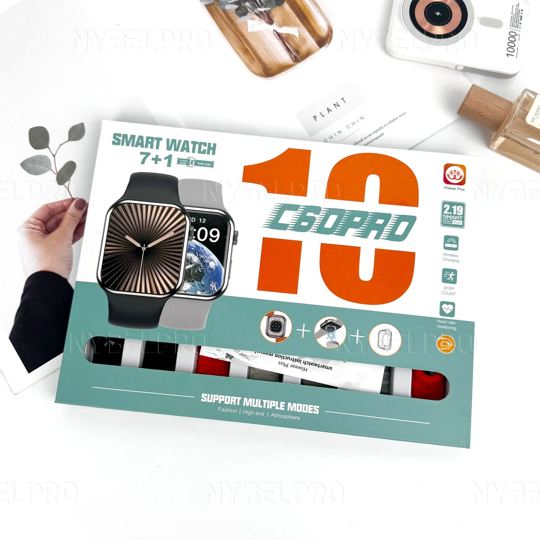 Special Gift Smartwatch 7+1 C60PRO HD Screen Multi-Mode for Sports Partner, Sleep Detection, Timely Reminder Regalo Especial Reloj Inteligente Gift Watch