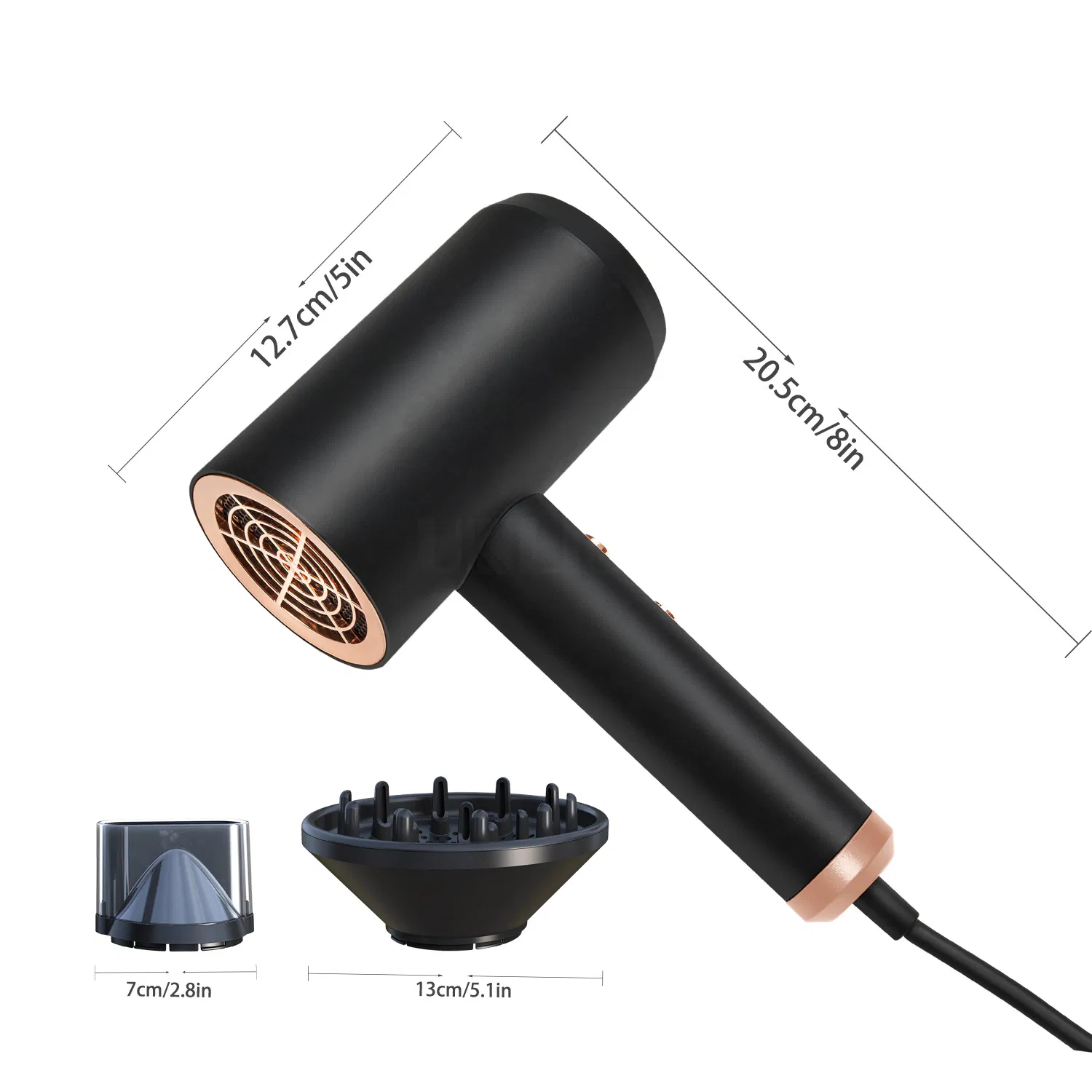 Wall Mounted Portable 2400W Professional Salon New Hairdryer