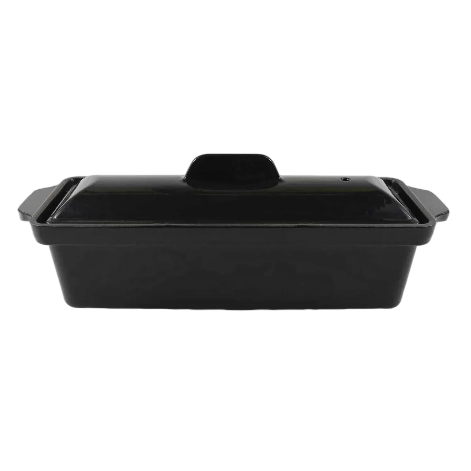 Прямоугольная эмалированная чугунная хлебница