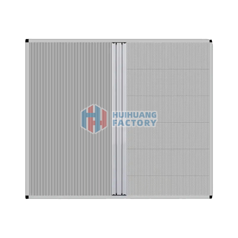 Window Screen Honeycomb Fabric and Pleated Mesh Combination Blind