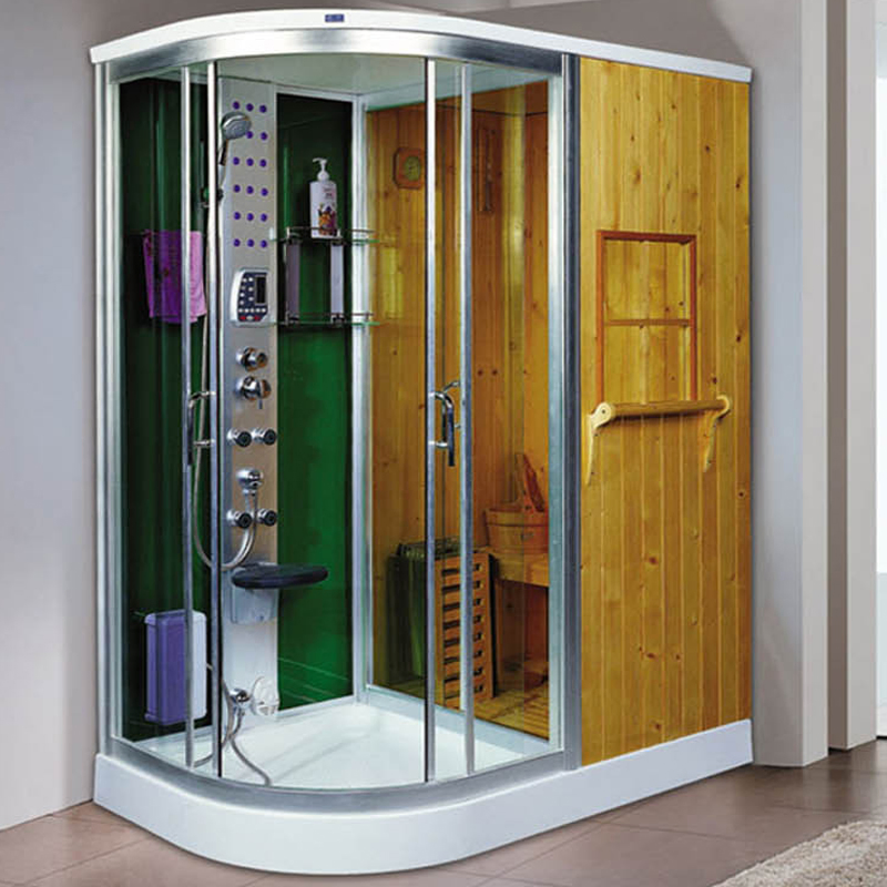Sauna and Steam Shower, Shower Cabin Sauna, Traditional Steam Sauna