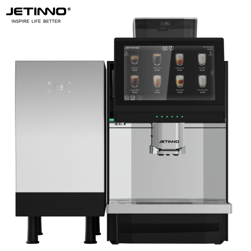 Jetinno JL36A Commercial Coffee Machine with Milk Frother