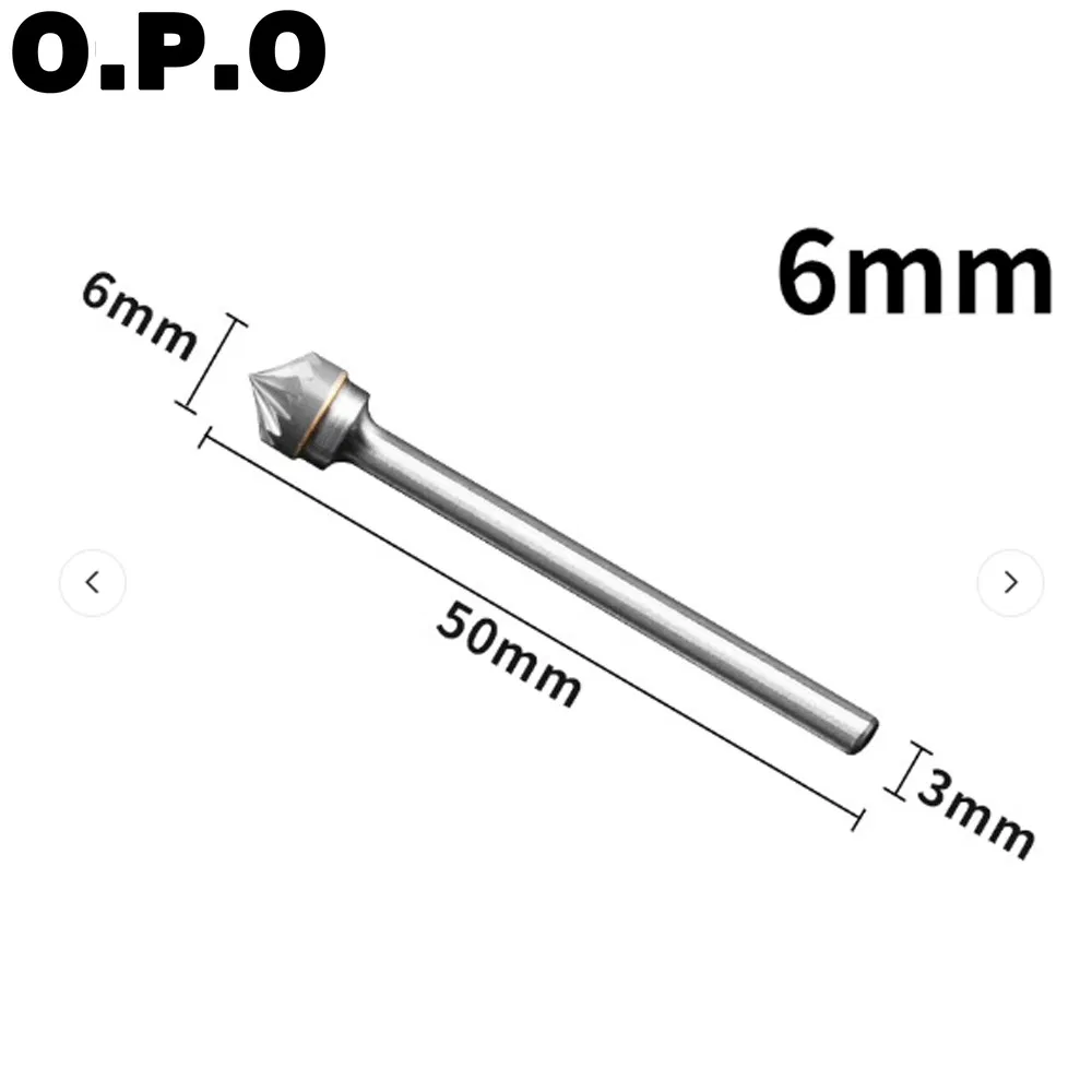 Гибкая борфреза из карбида вольфрама с длинной ручкой