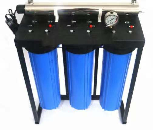 20inch 3 Stage Big Blue Whole House Water Filtration System Filter