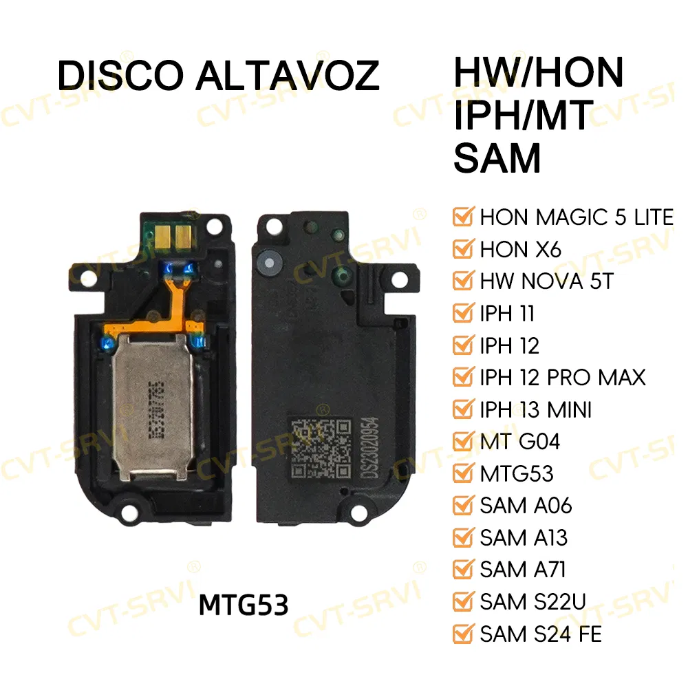 Динамик для Moto G53 | Оригинальная запчасть