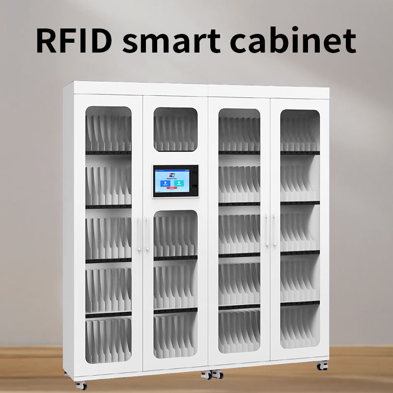Hidden Smart Cabinet Lock RFID Electronic Keyless RFID Cabinet RFID Intelligent Office Cabinet 21.5 Inch Smart Storage Cabinet
