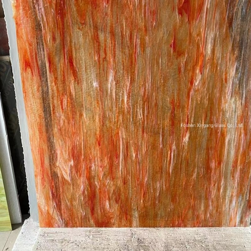 Waves/Water Lines Colored/Stained/Texture Glass for Cathedral/Church Windows/Doors/Decorations/DIY Mosaic Tiles