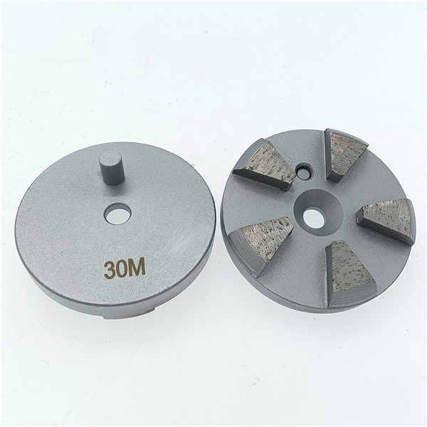 80mm Sti Concrete Grinding Diamond 5 Segments Disc with Single Pin Back