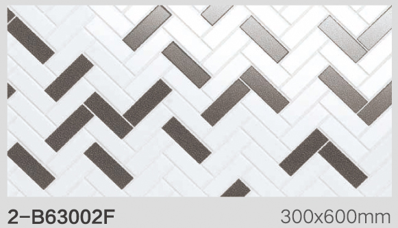 Home Decoration Glazed Ceramic Wall Designs Subway Wall Tiles in Blue-Grey Color