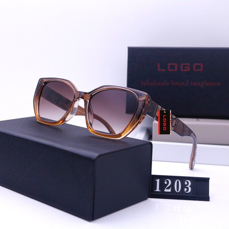 Trending Sunglasses Luxury Designer Brand Women Fashion Frame Sun Glasses Elegant Eyewear