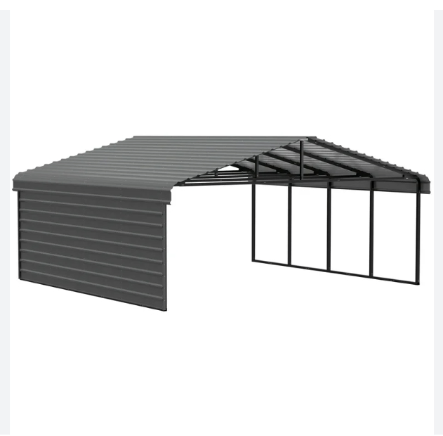 Metal Carport China Factory Hardtop Stainless Steel Material Cantilever-Shade-Carport