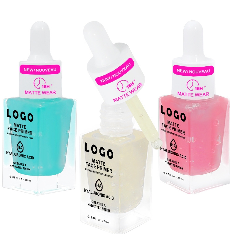 Wholesale Pores Hydrating Mineral Cream Oil-Control Makeup Foundation Matte Primer Glossy Primer OEM Private Label Beauty Base