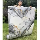 PVC Wall Panels Marble Effect Golden