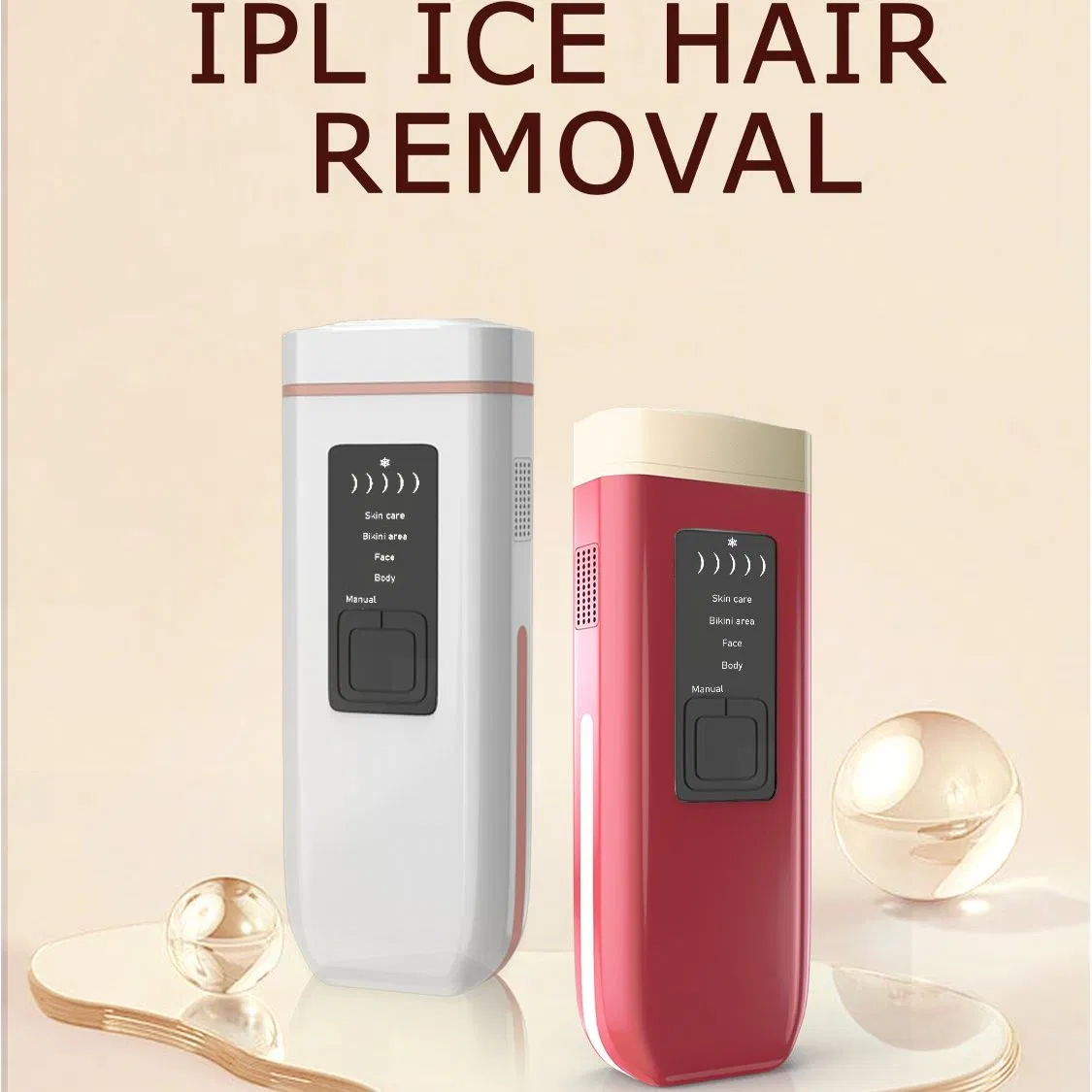 High Appearance Level Portable Home Multi-Functional IPL Freezing Point Hair Removal Instrument