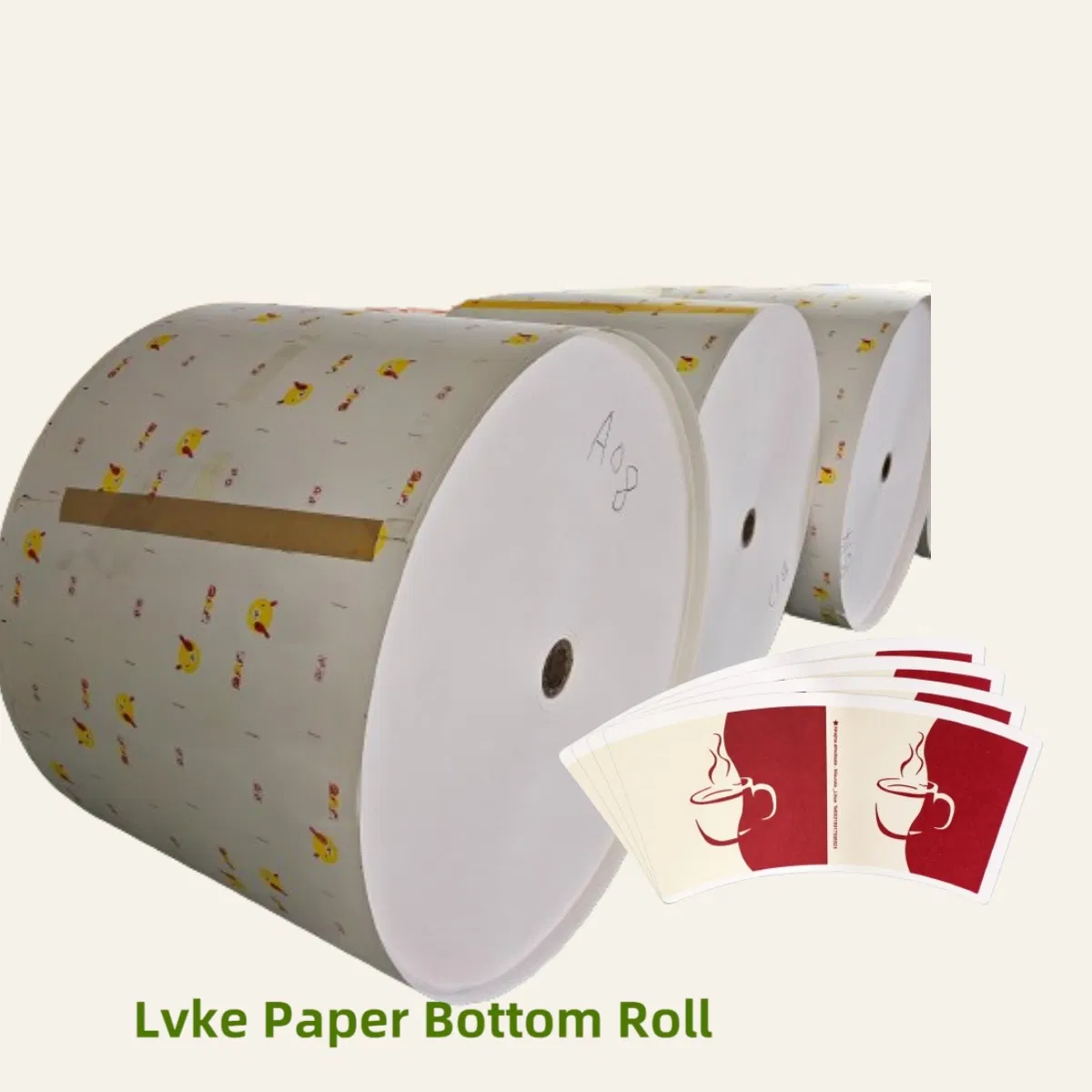 Paper Cup Fan for Making 100% Biodegradable Paper Cups in Roll