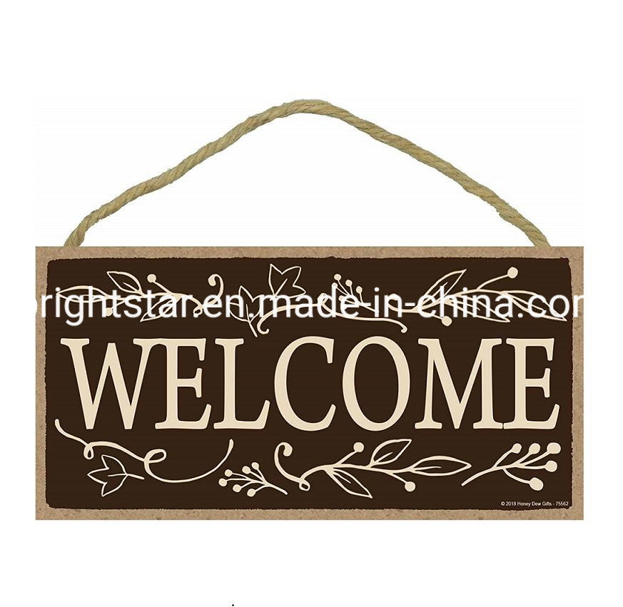 Custom Name Rustic Vintage Wood Farmhouse Style Wooden Wall Art Country Plaque