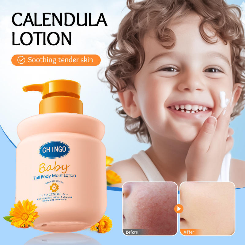 Mild Hydrating Nourishing Soothing Moisturizing Reduce Dryness Baby Body Lotion