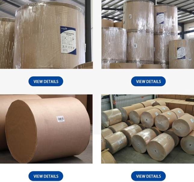 Wood Pulp Based Cigarette Rolling Water Resistant Pearles Cent Flame Retardant Retardant Paper