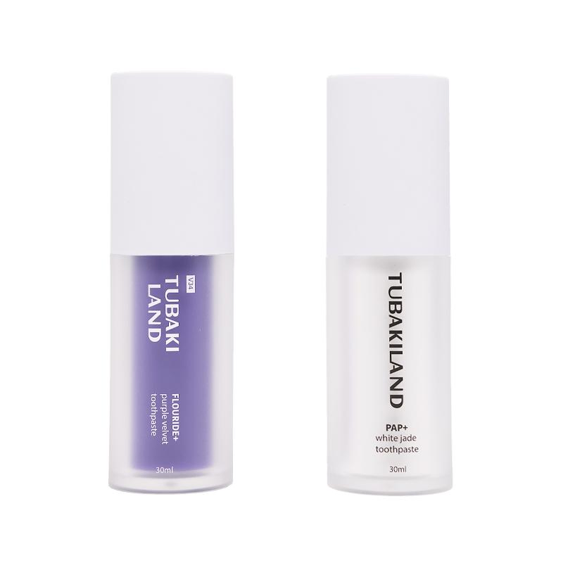 Private Logo V34 Purple Colour Correcting Toothpaste Teeth Whitening Booster