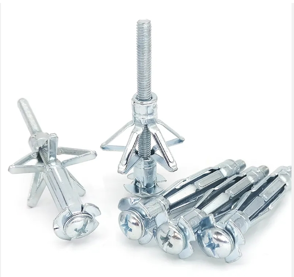 Whited Zinc Plated Drywall Anchors for Hollow Wall Construction