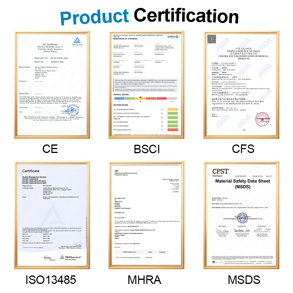 Air Activated Neck Patch with Custom Logo for Comfort