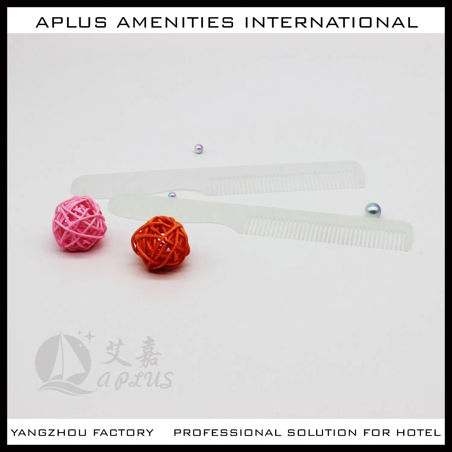 Individually Wrapped Combs for Travel, Hotel 07
