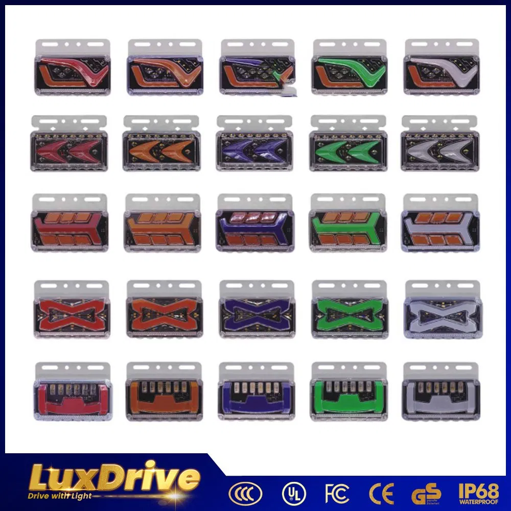 LED Truck Light System: Side Marker and Tail Lights