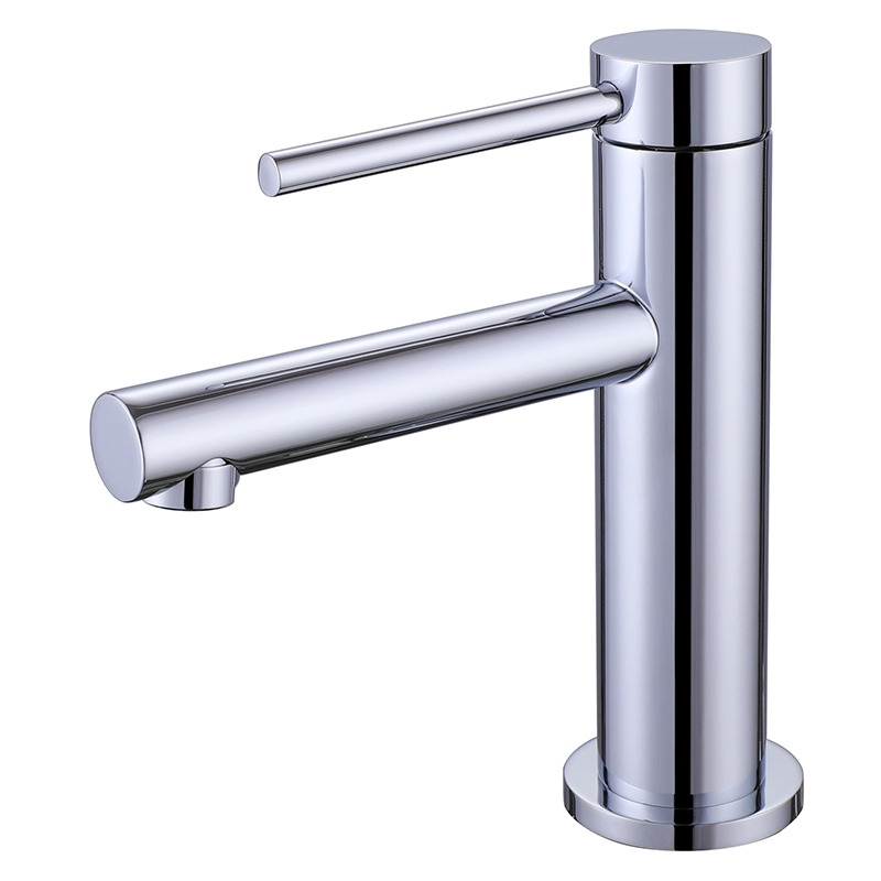 Modern Black Square Faucets Hot and Cold Water Mixers Kitchen Bathroom