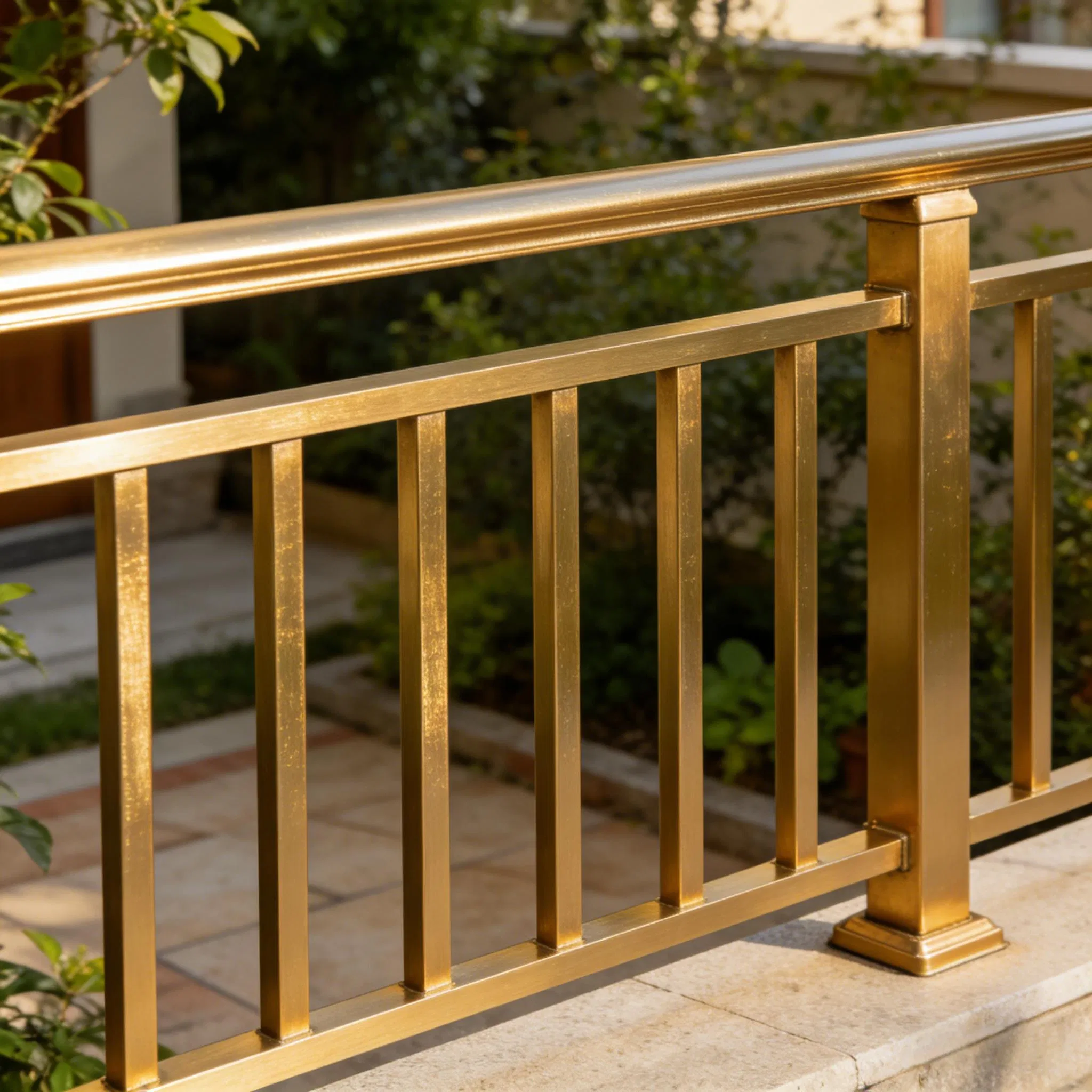 Versatile Aluminum Alloy Guardrail with Customizable Style and Color