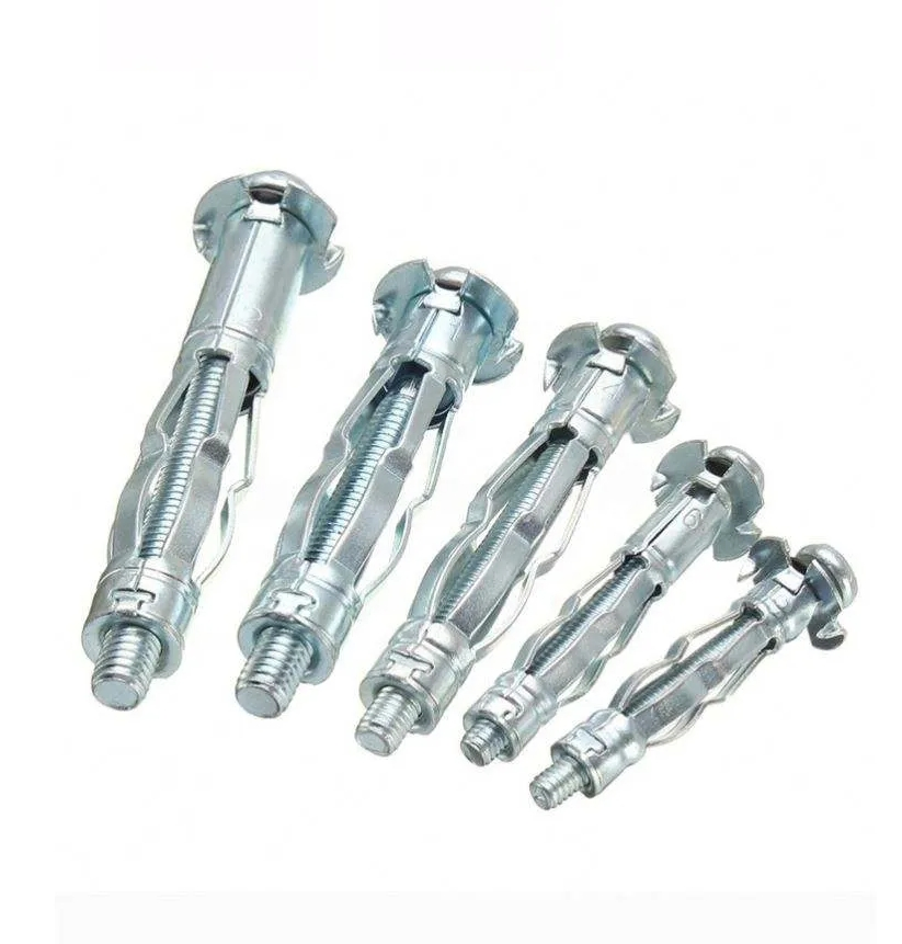 Zinc-Plated Hollow Drive Anchor For Plasterboard Using Hollow Wall Anchor