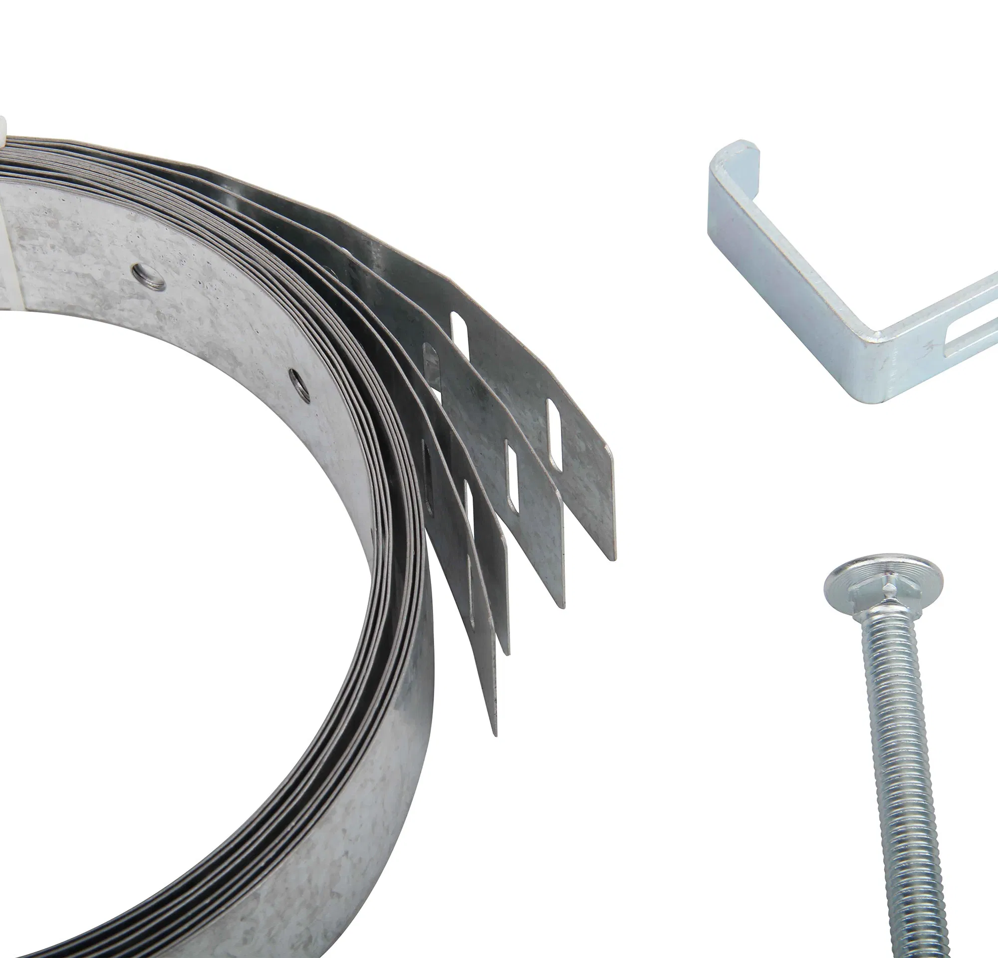 Galvanized Steel Water Heater Stand Assembly with Quick Strap Restraint System